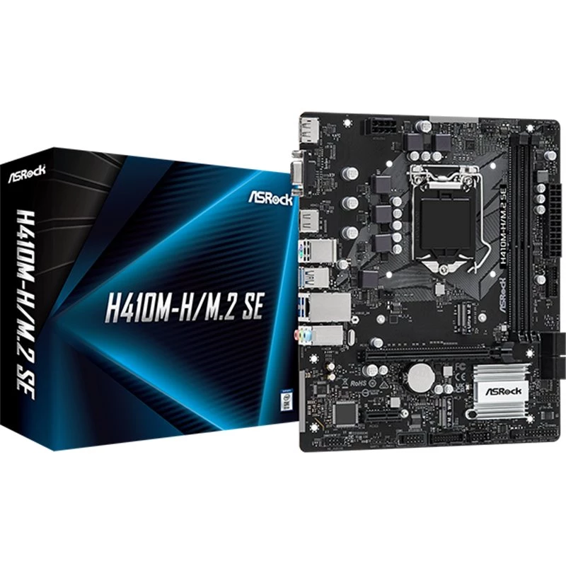 Scheda madre ASRock H410M-H/M.2 SE Intel H410 LGA 1200 micro ATX
