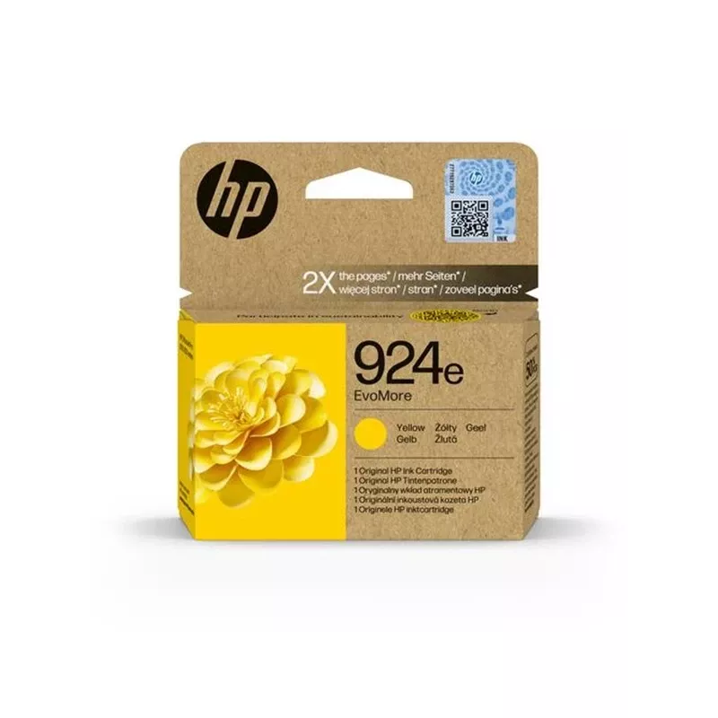 HP 924e EvoMore cartuccia d'inchiostro giallo originale