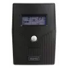 DIGITUS UPS line-interactive, 800VA/480W 12V/9Ah X1 batteria, 2x presa CEE 7/7, RJ-11, LCD (DN-170064-LCD)