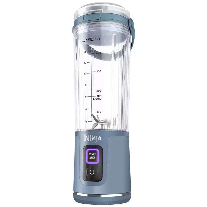 Frullatore sportivo Ninja Blast BC151EUNV — contenitore 0,53 L, 14,4 W, a batteria, blu