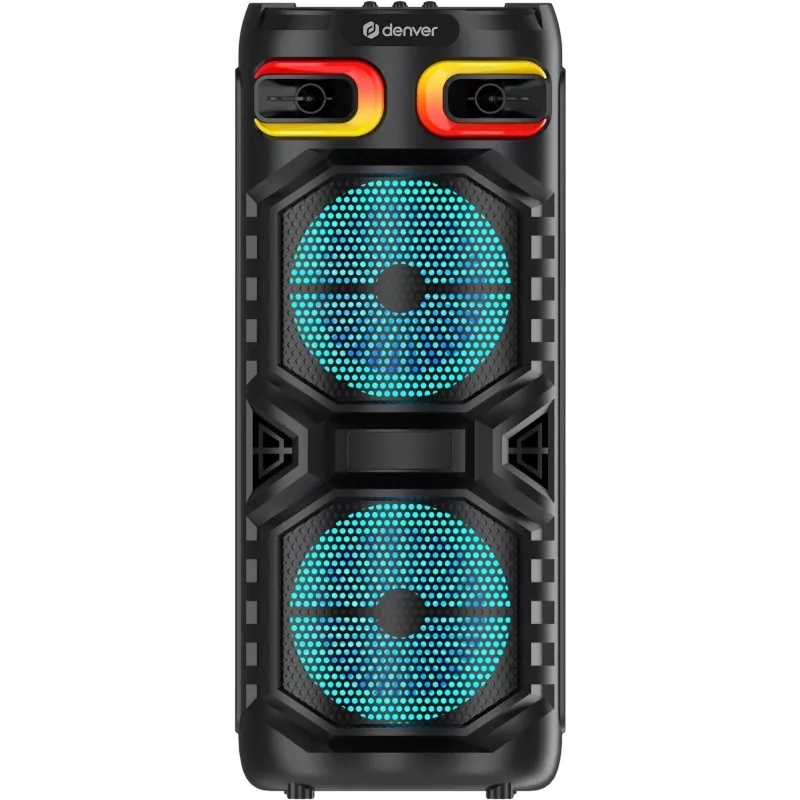 DENVER BPS-355 - sistema audio per feste - wireless - Bluetooth - 16 Watt - due vie (111151200160)