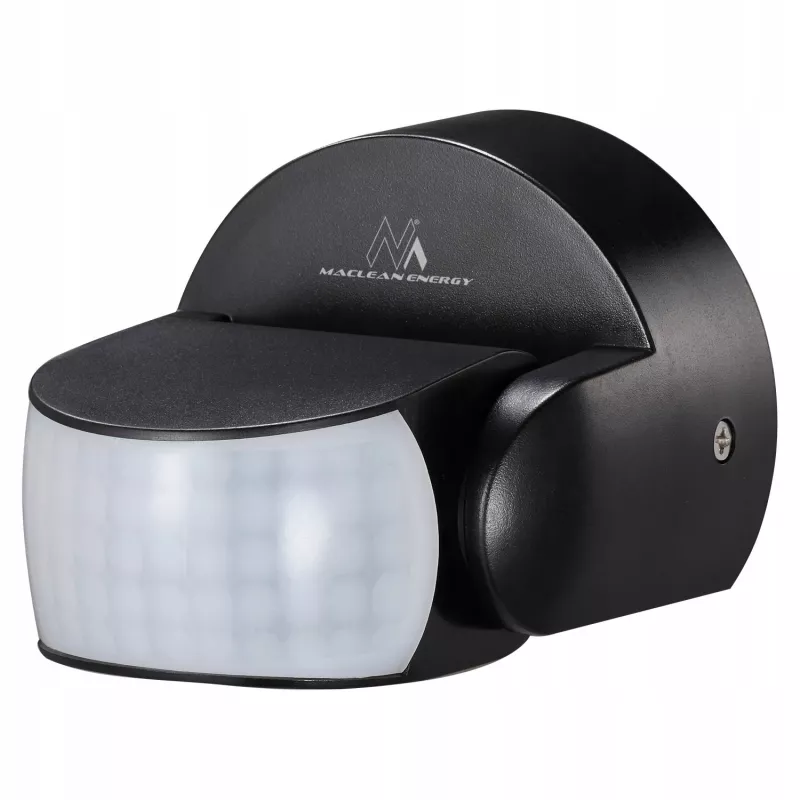Rilevatore di movimento a infrarossi MACLEAN MCE468B IP65 — rilevatore di presenza a infrarossi, resistente alle intemperie