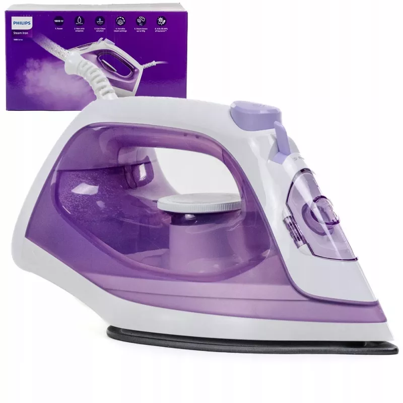 Philips Serie 1000 DST1020/30 Ferro da stiro a vapore suola antiaderente 1800 W