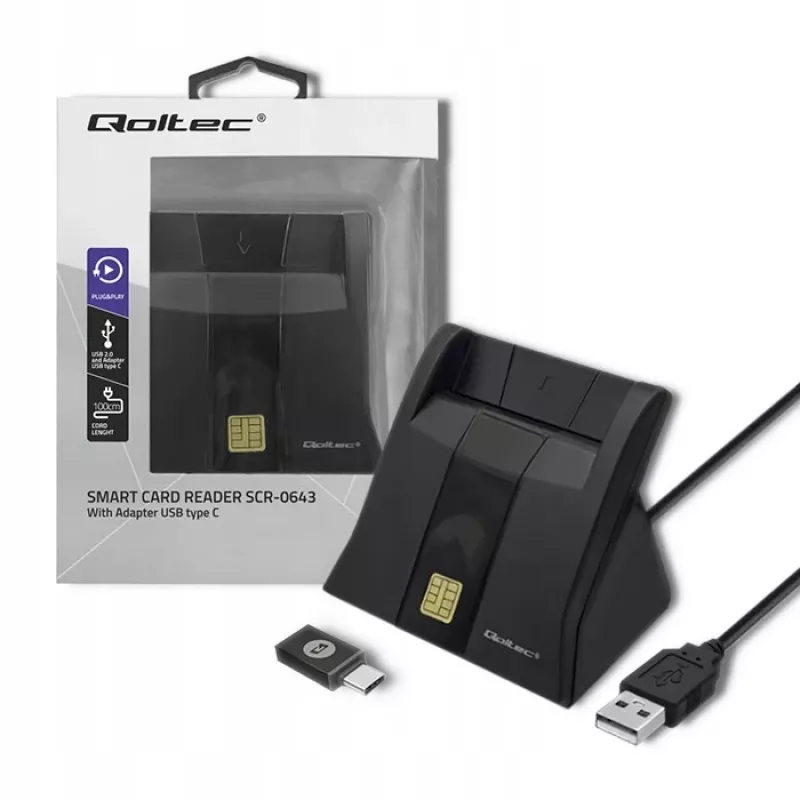 Lettore RFID Qoltec 50643