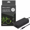 Qoltec 50760 caricabatterie per batterie e-bike 36V | 42V | 2A | 5,5*2,1