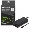 Qoltec 50761 caricabatterie per batterie e-bike 36V | 42V | 2A | 5,5*2,5