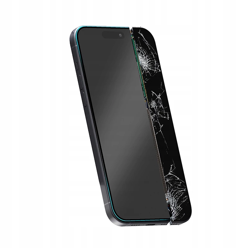 Vetro ibrido protezione display Crong per iPhone 15 CRG-NANO-IP61 durezza 9H antigraffio