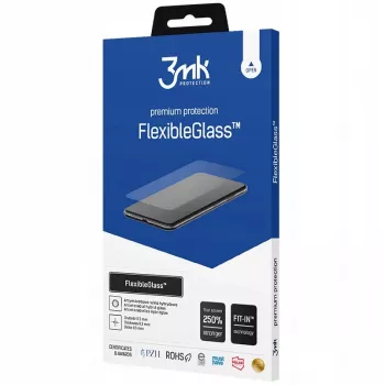 Vetro protettivo 3mk FlexibleGlass per Galaxy S24 Ultra vetro ibrido per display