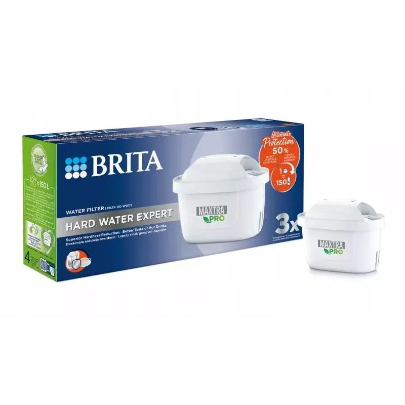 Maxtra PRO Hard Water Expert cartuccia di ricambio 3 pezzi