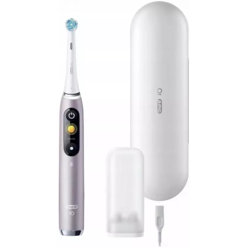 Oral-B iO9 Series 9 spazzolino elettrico, rosé quarzo
