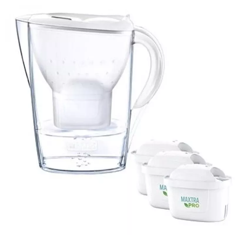 Brita Marella+3 cartucce PRO bianco 2,4 bianco