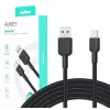 Cavo USB-A a USB-C Aukey CB-NAC1, 1 m, nylon intrecciato, USB PD 60 W, USB 2.0