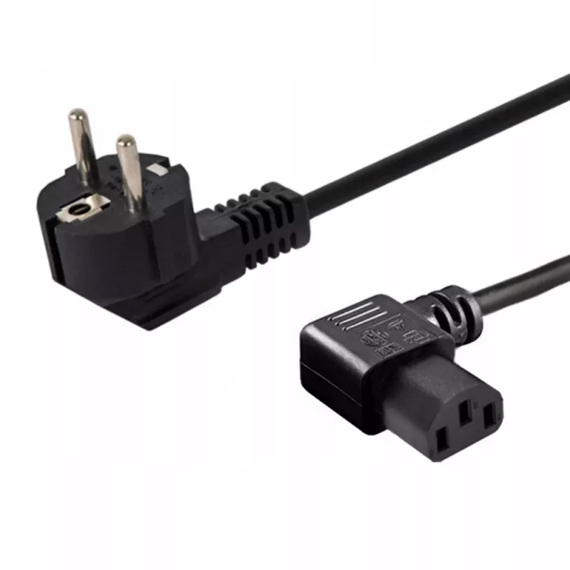 Cavo di alimentazione SAVIO CL-115 IEC C13 a connettore maschio, 1,2 m, nero
