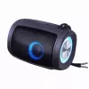 DEFENDER Enjoy S200 65200 altoparlante Bluetooth portatile, TWS, 5 W, luce LED, FM, microSD, batteria da 10 h, nero