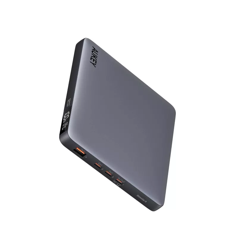 AUKEY Sprint X 20000mAh 100W Power Bank per laptop con PD3.0 - Grigio
