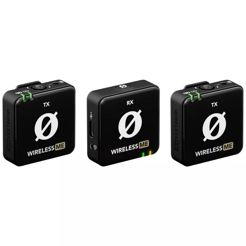 RØDE Wireless ME Dual - sistema microfonico wireless compatto con due trasmettitori per registrazioni a due canali