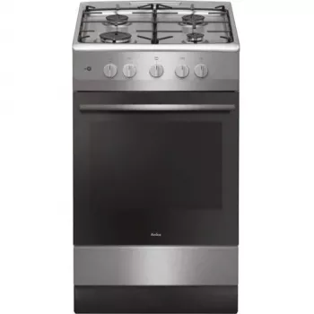 Cucina Amica, 57GGH4.23ZPF Xx, gas, estruso, acciaio inox, 50 cm