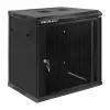 Qoltec 54488 Armadio rack da parete da 19 pollici, 12U, 600 x 635 x 450 mm, porta forata