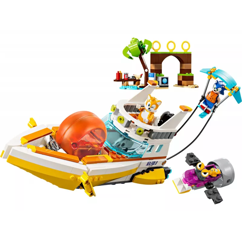 LEGO Sonic the Hedgehog La barca avventurosa di Tails set giocattolo 76997