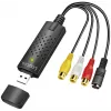 Acquisitore video USB 2.0 LogiLink. USB A maschio verso 3xCinch + MiniDIN5 femmina. nero