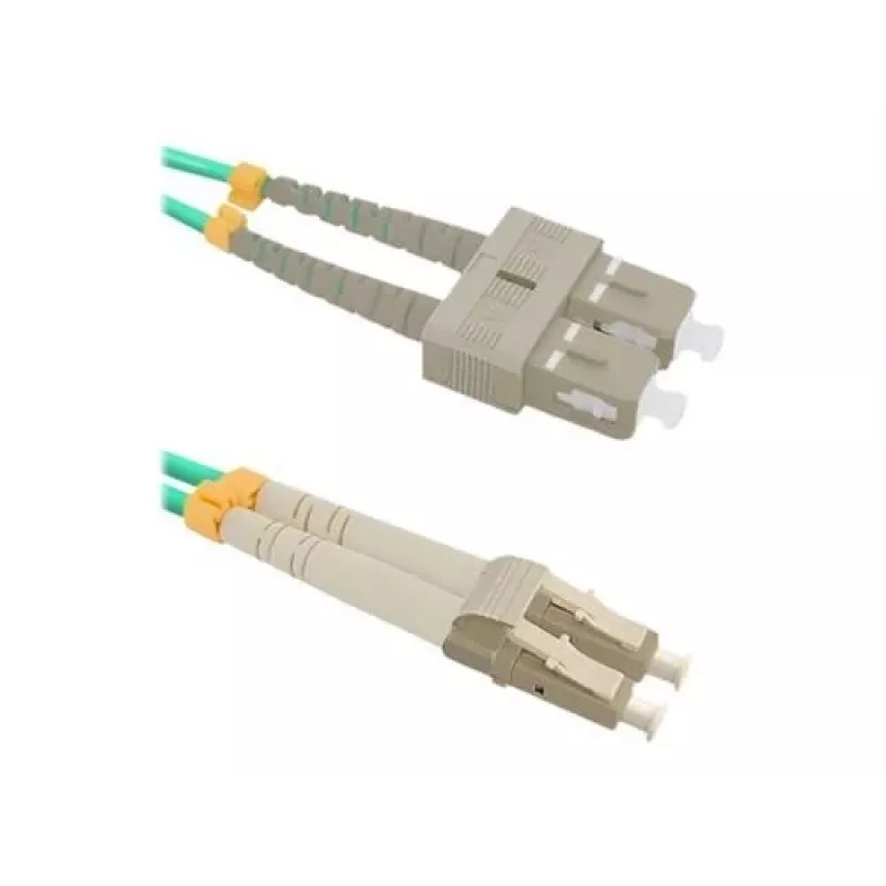 Cavo in fibra ottica Qoltec 54348 1 m LC SC verde