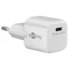 Goobay caricabatterie rapido AC universale nero per interni 65403 USB Type-C 110-240V