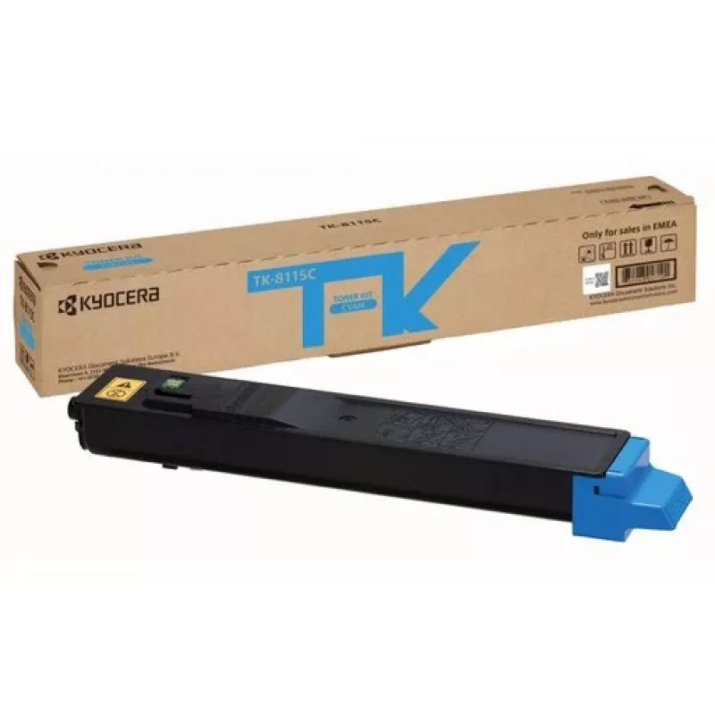 KYOCERA TK-8115C cartuccia toner 1 pz. originale ciano