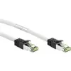Wentronic 55127 - 5 m - Cat8.1 - S/FTP (S-STP) - RJ-45 - RJ-45 - bianco
