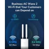Access Point Cudy AP1300 Outdoor — Dualband 2,4/5 GHz, 300/867 Mbit/s, IP65, PoE, 2 antenne esterne RP‑SMA