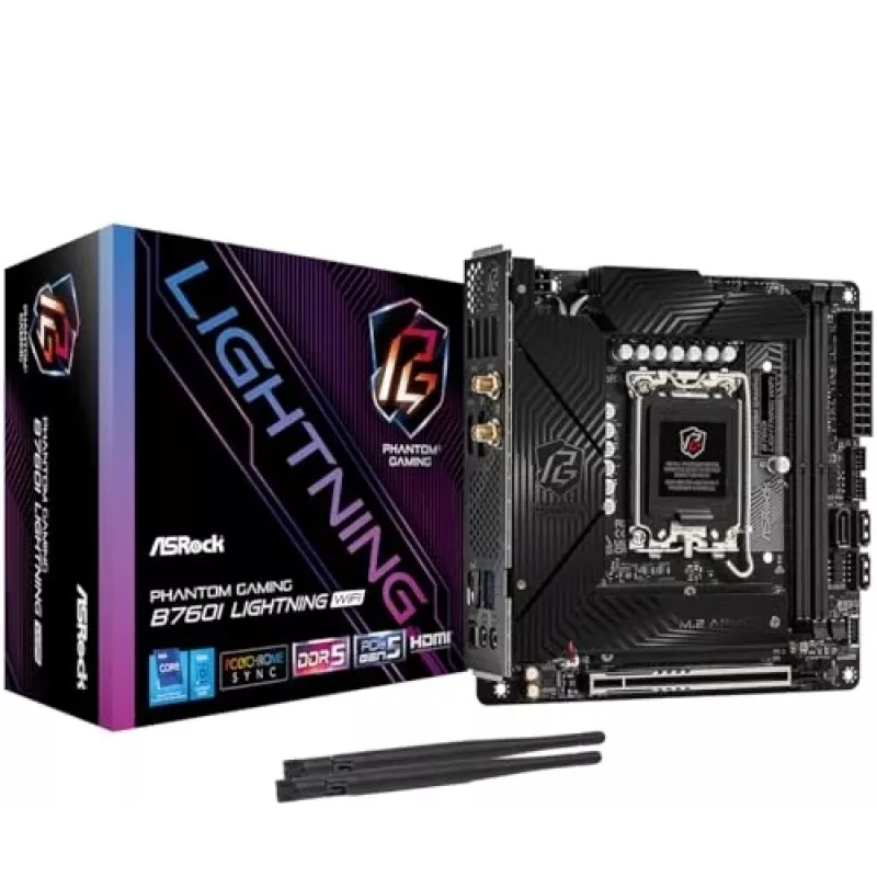 ASRock B760I Lightning WiFi DDR5 Mini-ITX LGA1700 Scheda madre