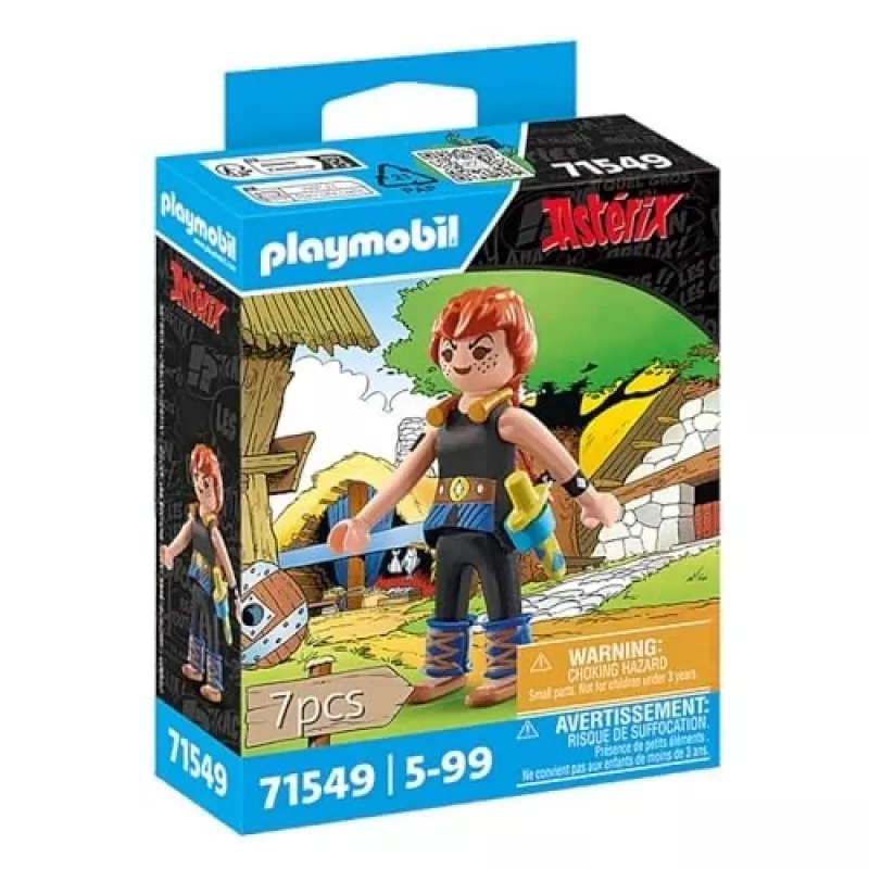 Playmobil 71549 Asterix: Adrenalin Collection statuina Asterix per collezionisti e fan, set di gioco di ruolo fantasioso, adatto per bambini dai 5 anni