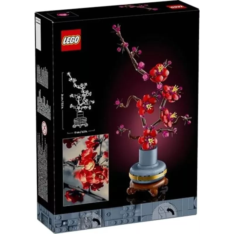 LEGO Icons set decorativo fiori di prugno 10369, multicolore