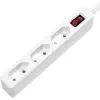 Prolunga elettrica LogiLink LPS230 1,5 m 3 prese AC per interni bianco