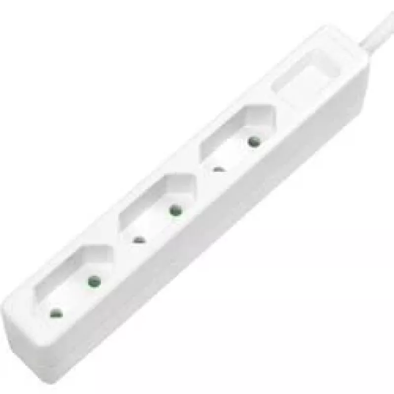 Prolunga elettrica LogiLink LPS229 1,5 m 3 uscite AC per interni bianco