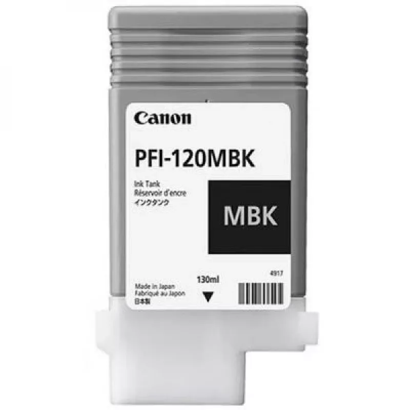 Cartuccia d'inchiostro Canon PFI-120MBK 1 pz. originale nero opaco