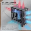 Antec 0-761345-10133-2 case per computer Midi Tower nero legno