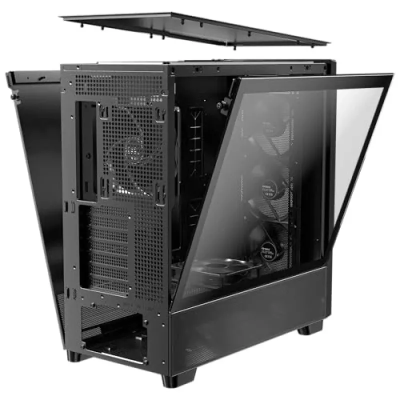 Antec 0-761345-10133-2 case per computer Midi Tower nero legno