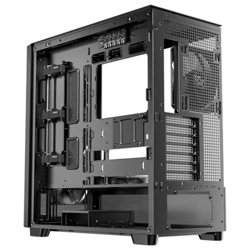 Antec 0-761345-10133-2 case per computer Midi Tower nero legno