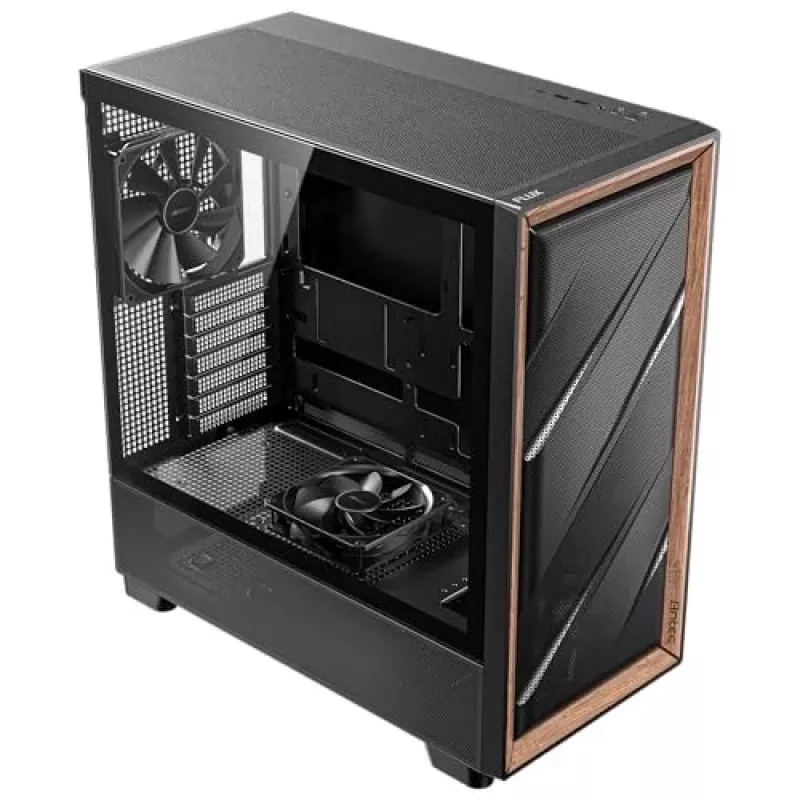 Antec 0-761345-10133-2 case per computer Midi Tower nero legno