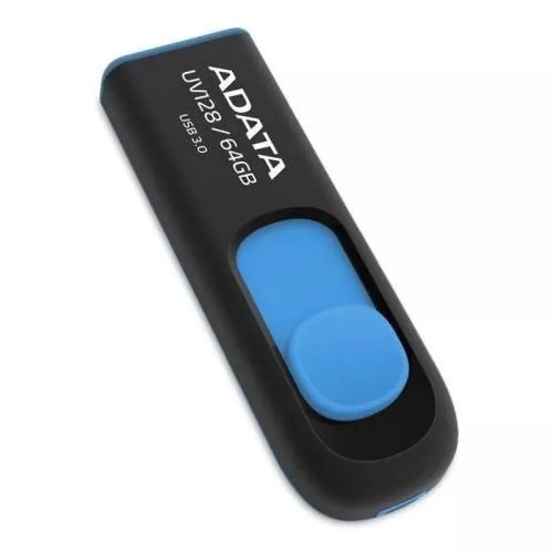 ADATA 64GB DashDrive UV128 Chiavetta USB Type-A 3.2 Gen 1 (3.1 Gen 1) nero, blu