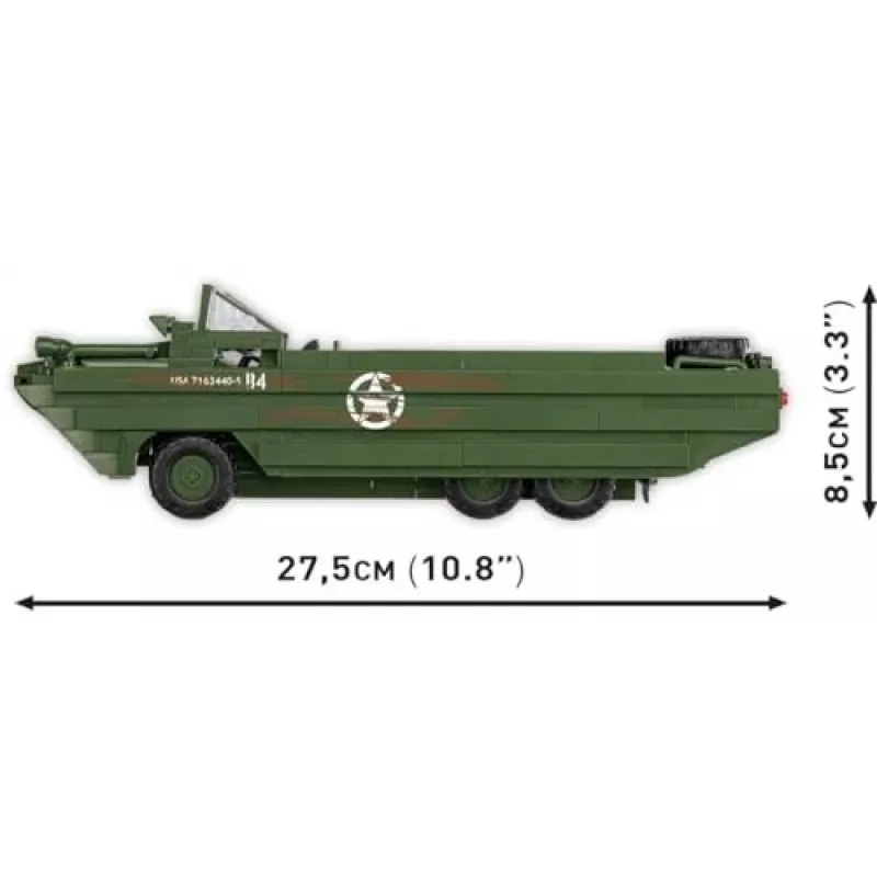 Cobi Historical Collection WWII DUKW Amphibia, multicolore