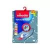 Copertura per asse da stiro VILEDA Total Reflect blu grigio bianco per assi da stiro 1300 x 450 mm