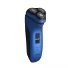 Blaupunkt MSR401 rasoio uomo rasoio rotante trimmer nero - blu (MSR401)