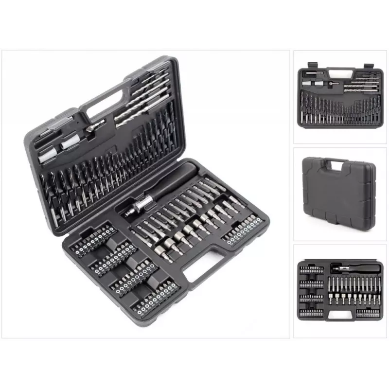 Set di punte DeWALT DT0109-QZ — 109 pz. per muratura, metallo e legno con valigetta