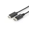 Cavo adattatore DisplayPort 1.2 con blocco 4K 60Hz UHD Type DP/HDMI A M/M nero 2 m