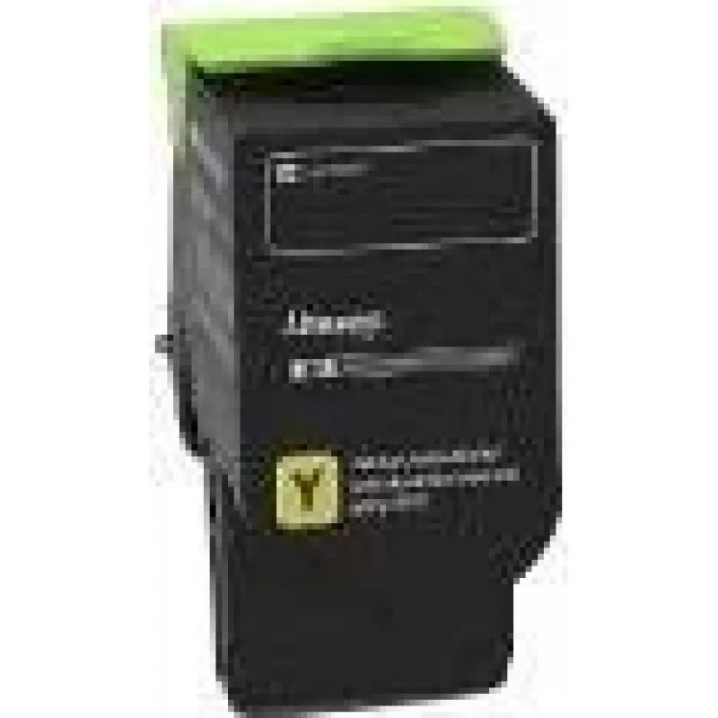 Lexmark 78C20Y0 cartuccia toner 1 pz. originale giallo