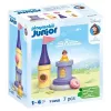 PLAYMOBIL JUNIOR & Disney: Torre di gioco di Belle con suoni | Set di gioco per bambini 1-3
