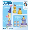 PLAYMOBIL JUNIOR & Disney: Torre di gioco di Belle con suoni | Set di gioco per bambini 1-3