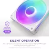 Ventola NZXT RF-U28HF-W1 140mm 2000 U/min 98.61 CFM bianco