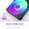 NZXT F280 RGB Core 140mm ARGB PWM confezione da 2 nero